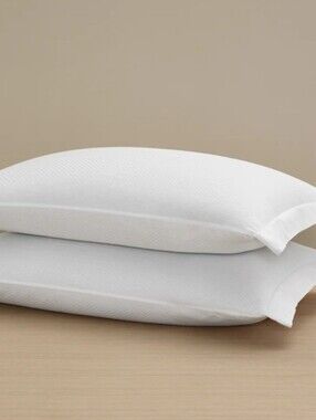 H By Frette Checkered Sateen Standard Pillowcases Set Of 2
